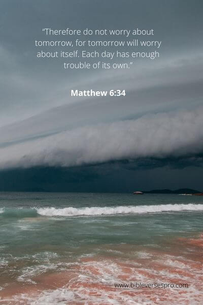 Matthew 6_34 - Why worry about tomorrow