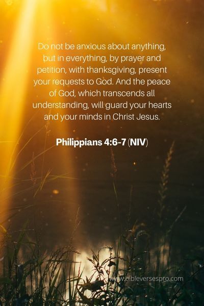 Philippians 4_6-7 - Communicate your needs to God