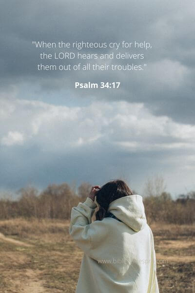 Psalm 34_17 - The LORD hears and delivers