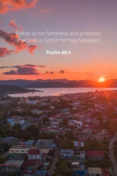 Psalm 68_5 - Protection And Defense Assured