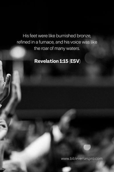 Revelation 1_15 - John'S Portrayal Of The Lord Jesus