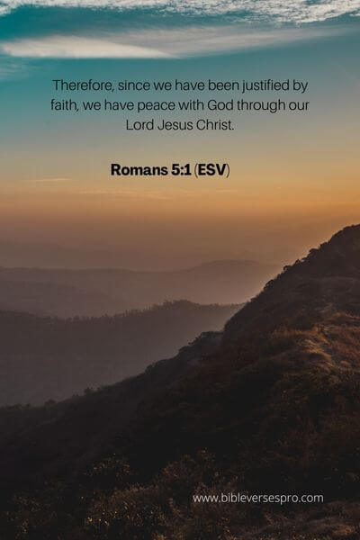 Romans 5_1 - We are at peace with God