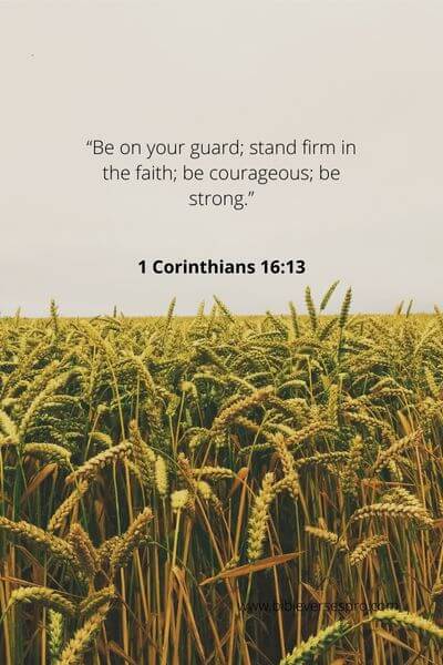 1 Corinthians 16_13 - Have Faith In God And Be Guarded By His Word