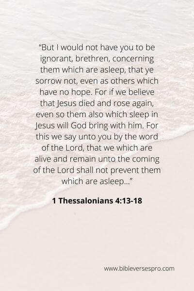 1 Thessalonians 4_13-18 - A Believer'S Body _Sleeps_ In The Grave After Death, But It Will Awaken