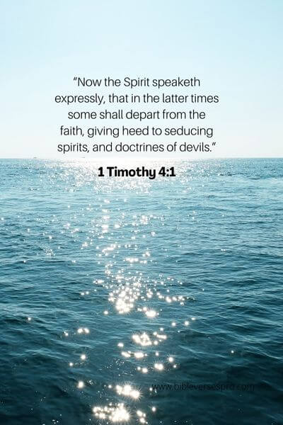1 Timothy 4_1 - Some Will Depart From The Faith