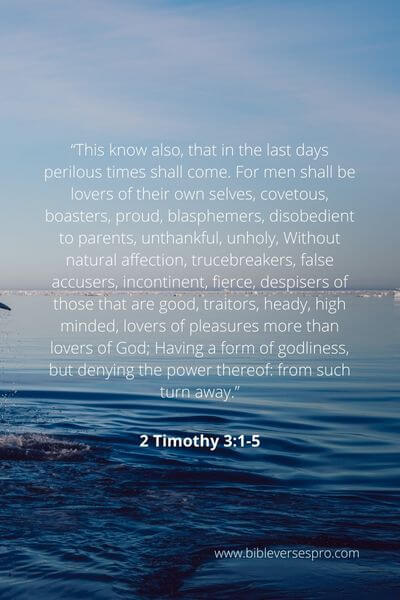 2 Timothy 3_1-5 - We Are Currently Experiencing The _Perilous, Last Days