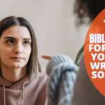 Bible verses when you have wronged someone