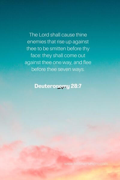 Deuteronomy 28_7 - He Sees Our Struggles