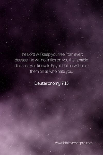 Deuteronomy 7_15 - He Would Never Harm Us