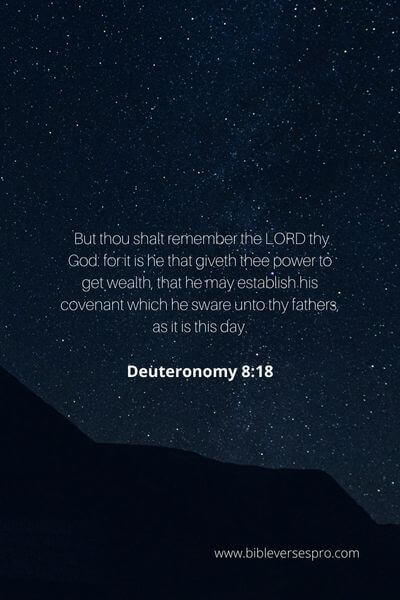 Deuteronomy 8_18 - Be Aware Of God'S Hand At Work In Our Lives