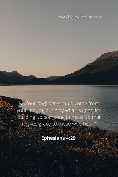 Ephesians 4_29 - Becareful of your tongue