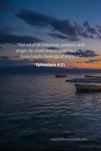 Ephesians 4_31 - Bitterness can poison us