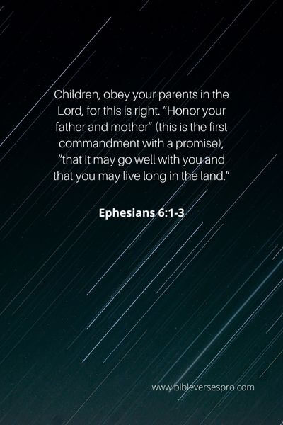 Ephesians 6_1-3 - Obey Your Parents In The Lord