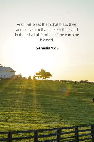 Genesis 12_3 - You Are God'S Very Own