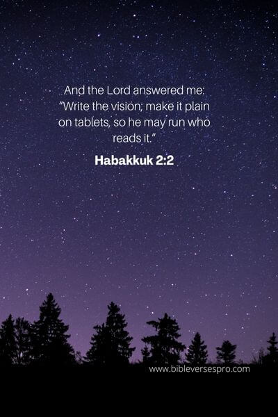 Habakkuk 2_2 -Vision Is Important