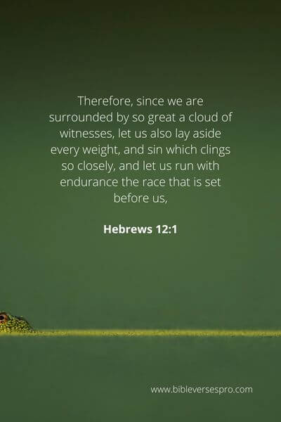 Hebrews 12_1 - We are not on this journey alone