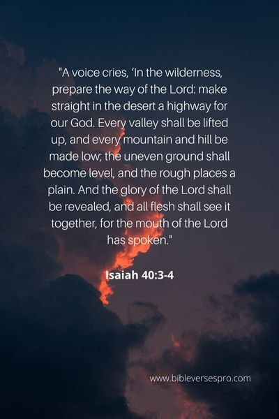 Isaiah 40_3-4 - God Is Always With Us, Even In The Darkest Of Times