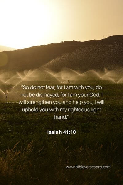  Isaiah 41_10 - Fear gives our enemy the upper hand