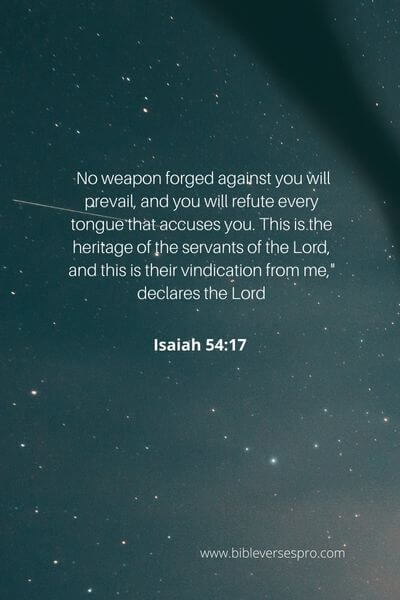 Isaiah 54_17 - No One Can Harm You