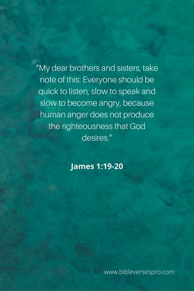 James 1_19-20 - Keep your faith and trust God