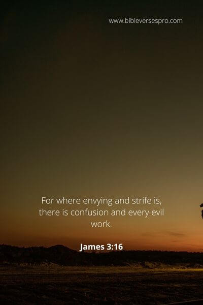 James 3_16 - Envy Brings Disunity