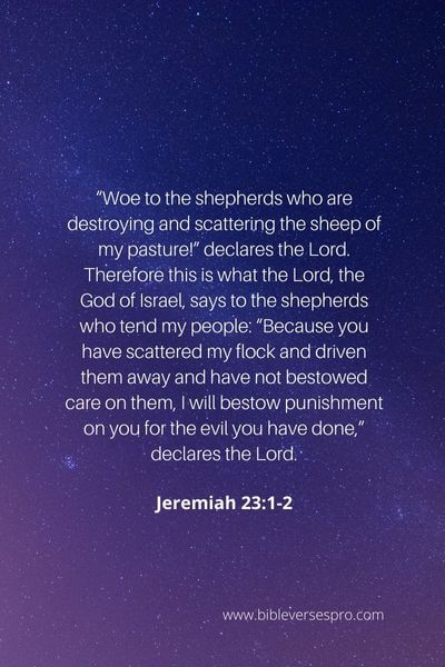 Jeremiah 23_1-2 - The Lord Curses False Leaders