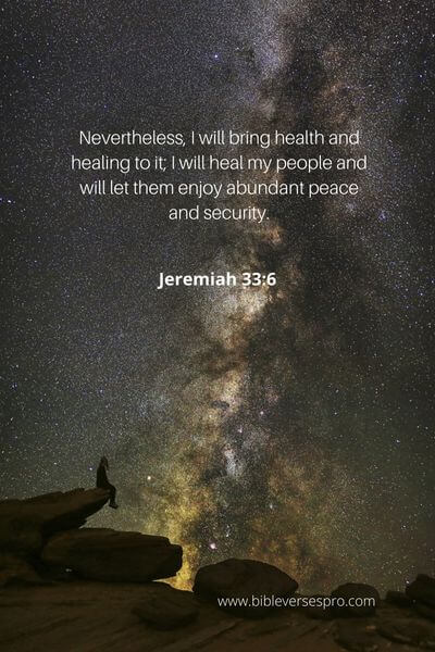 Jeremiah 33_6 - Healing And Abundance Is Our Birthright