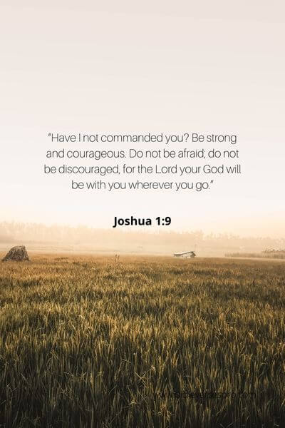 Joshua 1_9 - He Will Be With Us Always