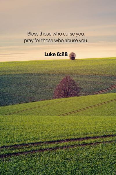 Luke 6_28 - All Who Put Their Faith In Christ Should Demonstrate Unfailing Love