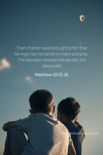 Matthew 19_13-14
