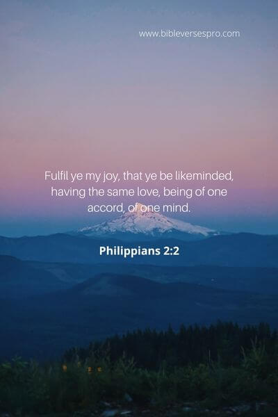 Philippians 2_2 - Allow the mind of Christ to reside in you