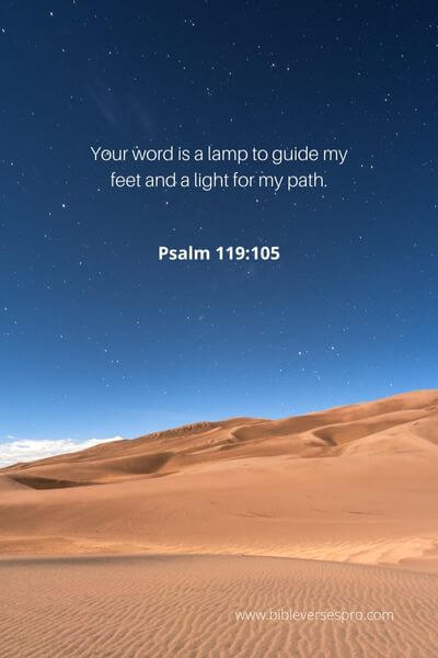 Psalm 119_105 - The word of God is an everlasting lamp