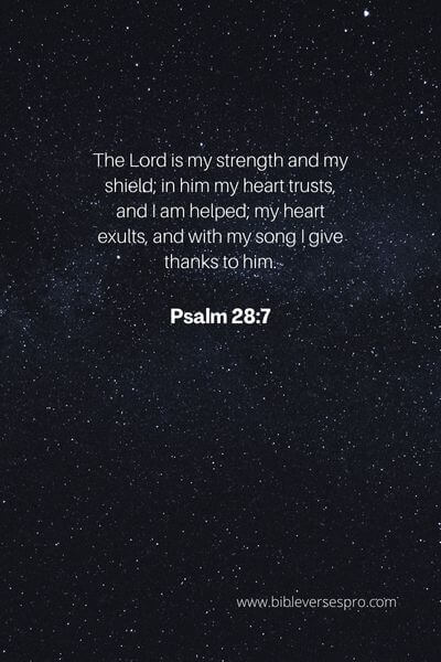 Psalm 28_7 - Remember to be thankful