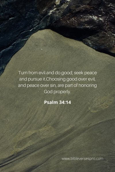 Psalm 34_14 - If We Fear The Lord, We Will Avoid Evil