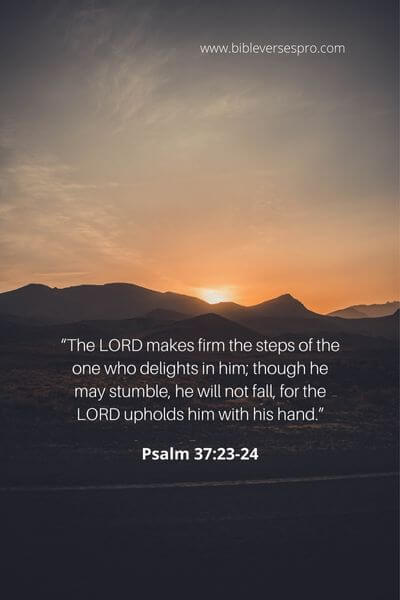 Psalm 37_23-24 - God May Test Us