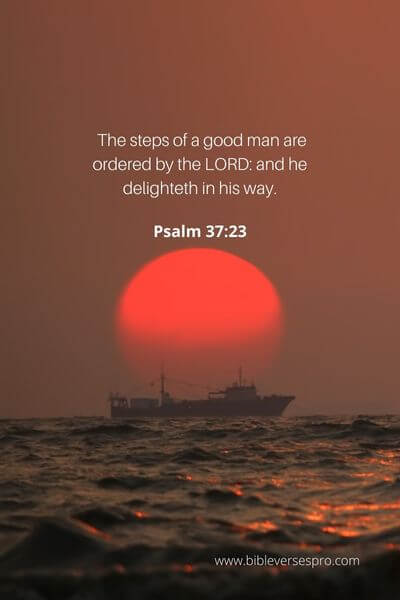 Psalm 37_23 - The Step Of A Righteous Man Is Ordered By God