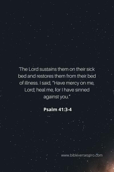 Psalm 41_3-4 - He Will Restore Our Healing At The End