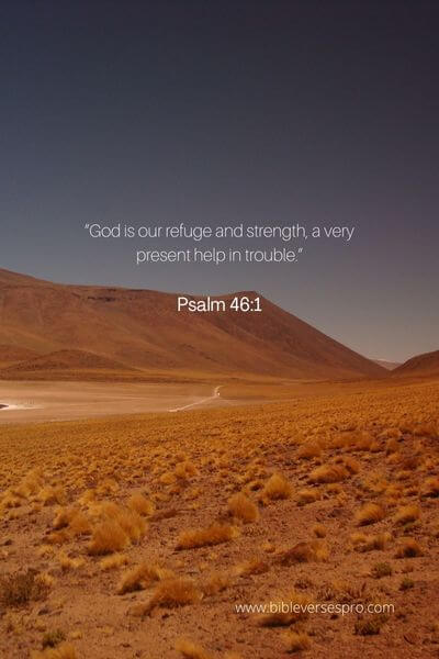 Psalm 46_1 - He is our refuge