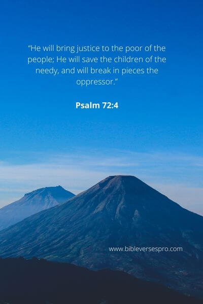 Psalm 72_4 - He is the embodiment of love and goodness