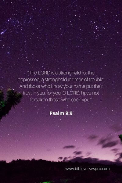 Psalm 9_9 - Place Your Trust In God