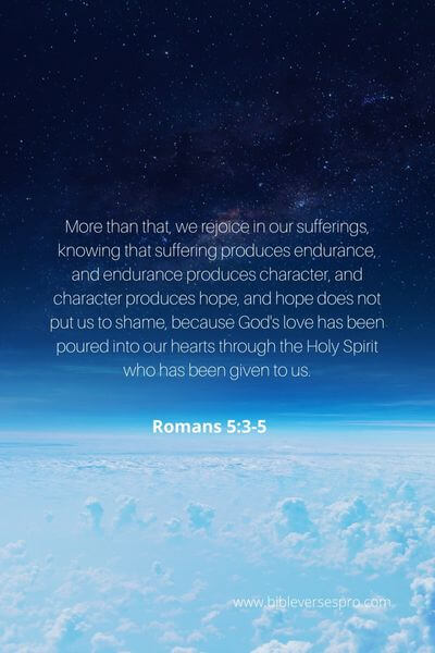 Romans 5_3-5 - God is always with us