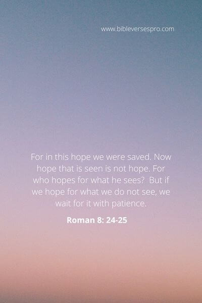 Romans 8_24-25 - Hope