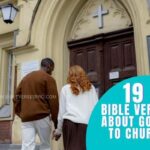 BIBLE VERSES ABOUT GOING TO CHURCH