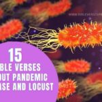Bible verse about pandemic disease and locust
