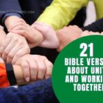 Bible Verses about Unity and Working Together
