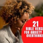 BIBLE VERSES FOR ANXIETY AND OVERTHINKING