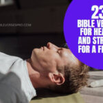 Bible verses for healing and strength for a friend