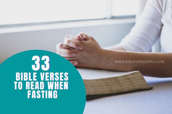Bible Verses To Read When Fasting