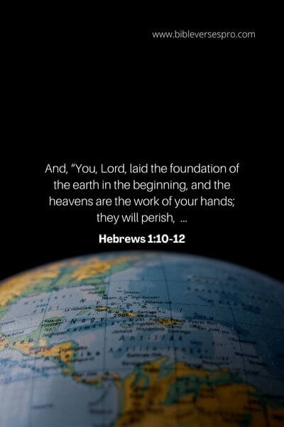 Hebrews 1_10-12