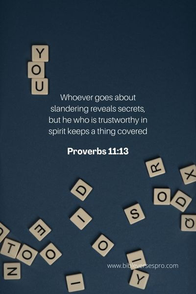 Proverbs 11_13